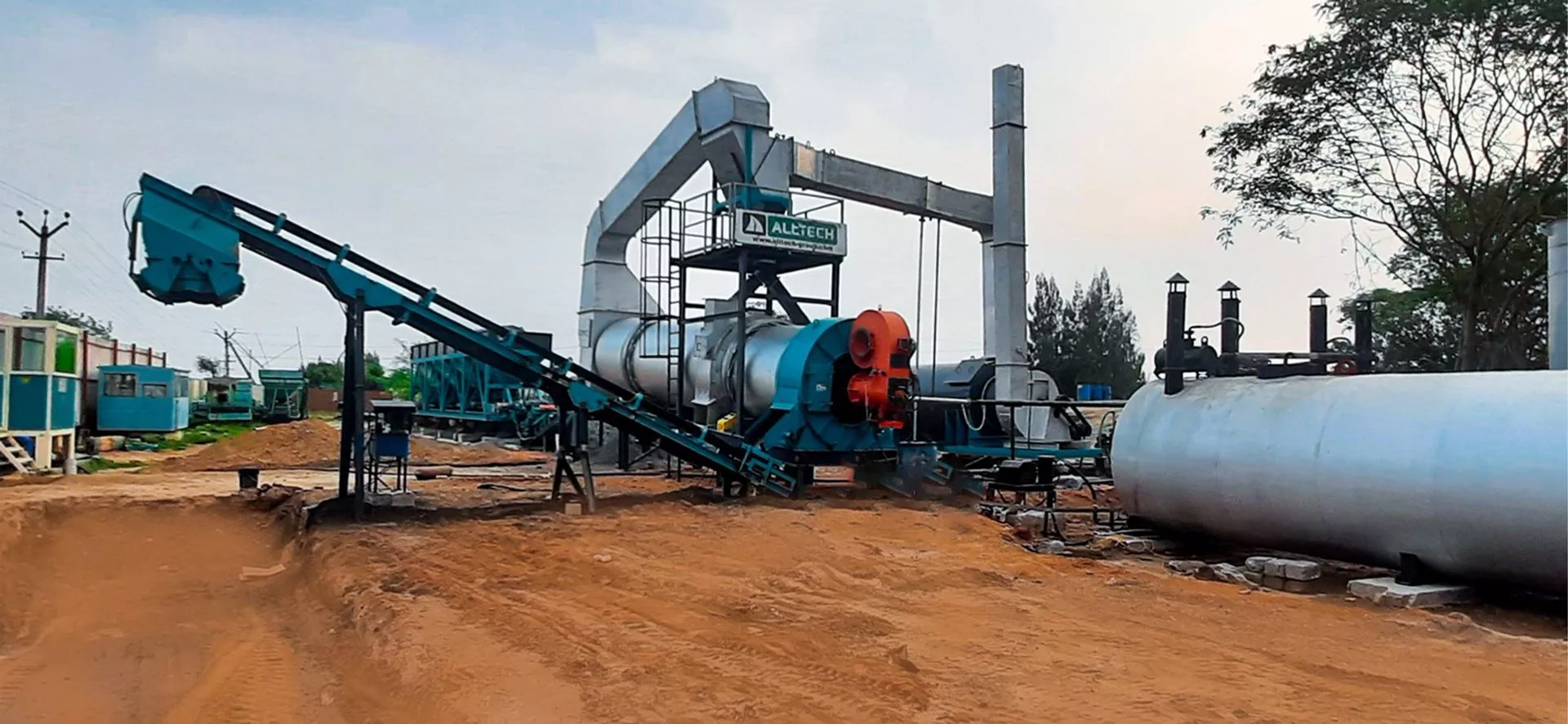 Counter Flow Drum Mix Plant in gujarat