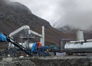 counter flow drum mix plant