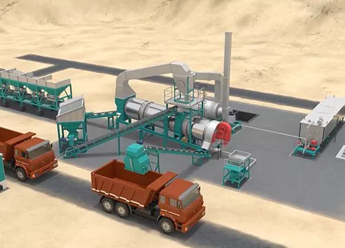 Counter Flow Drum mix plant Manufacturer In india