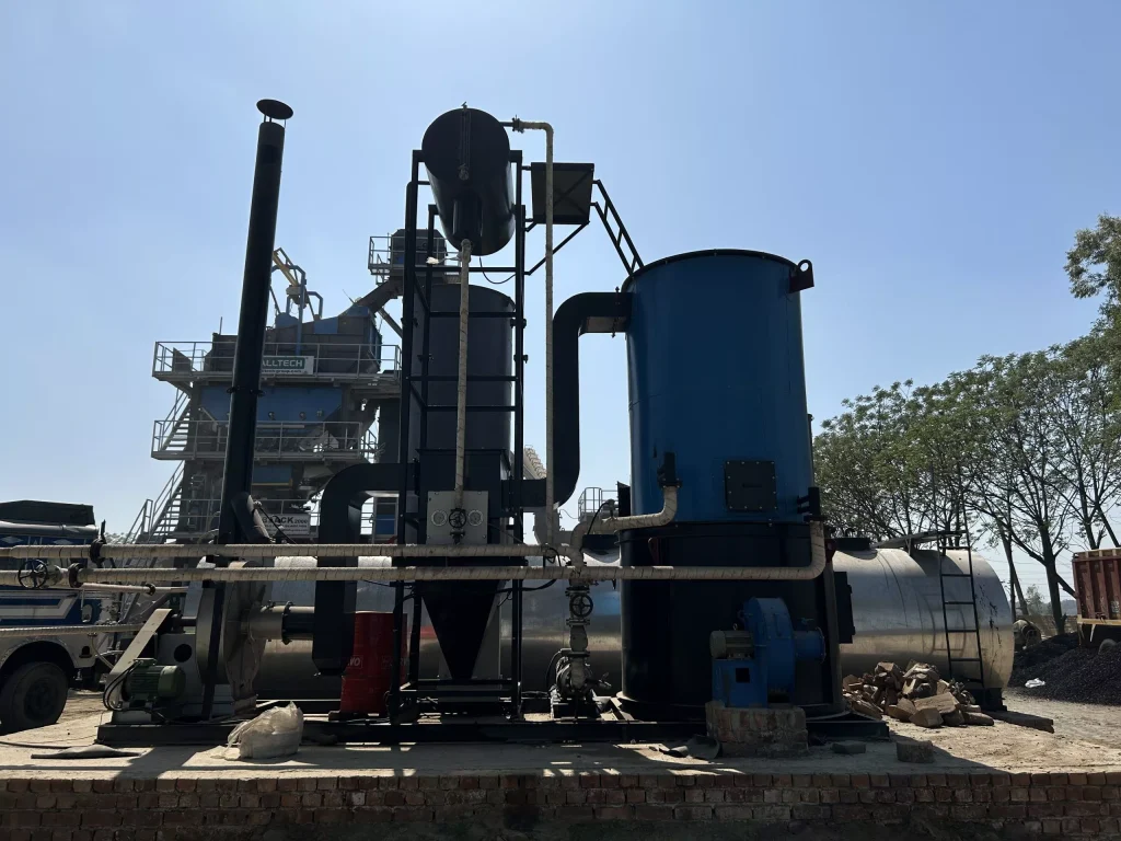 heater for asphalt plant