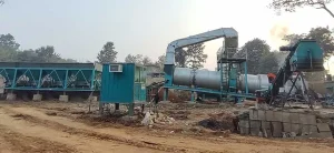 bitumen drum mix plant