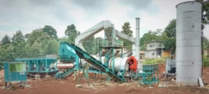 bitumen drum mix plant