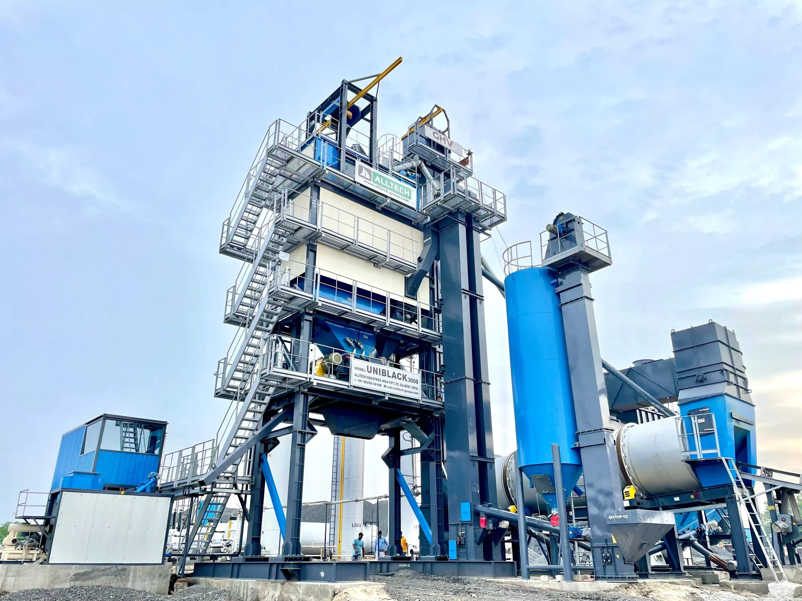 asphalt batch mix plant