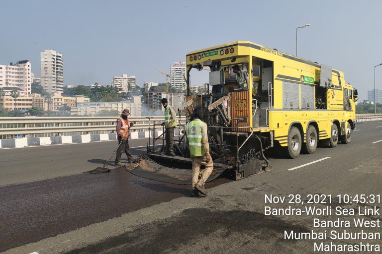 micro surface paving