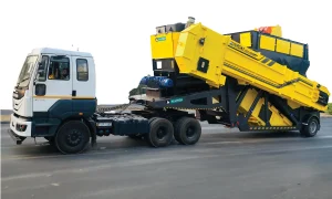 mobile batch mix plant