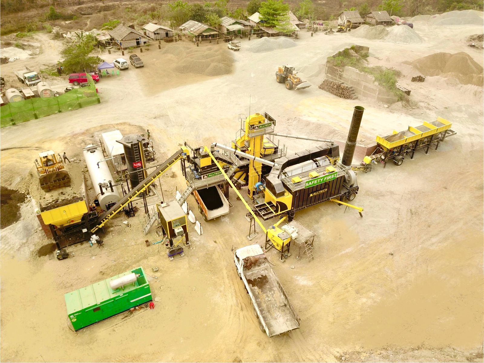 portable asphalt plant