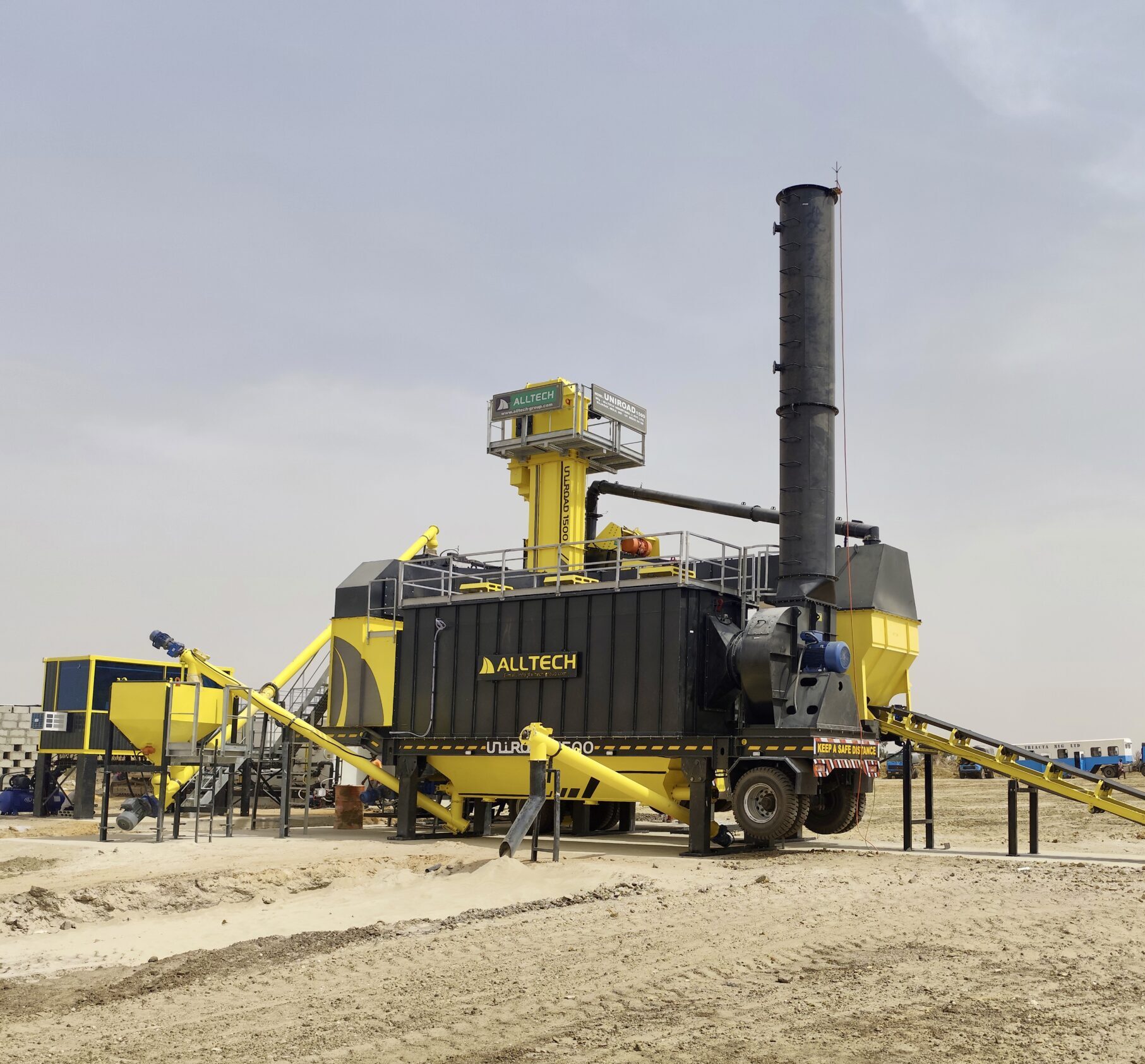 Pollution Control Unit in Asphalt Plant