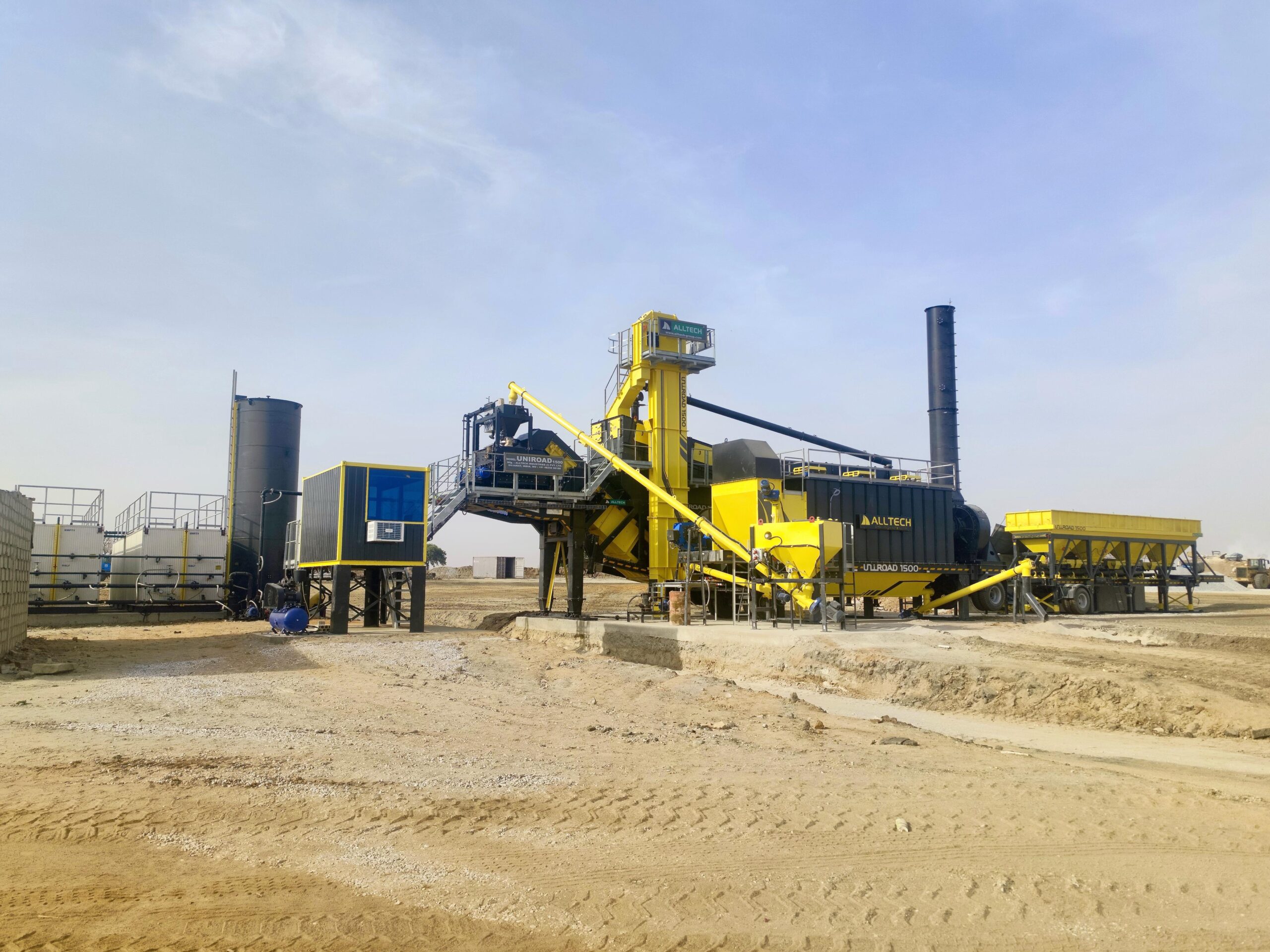Mobile Asphalt Batch Mix Plant in india