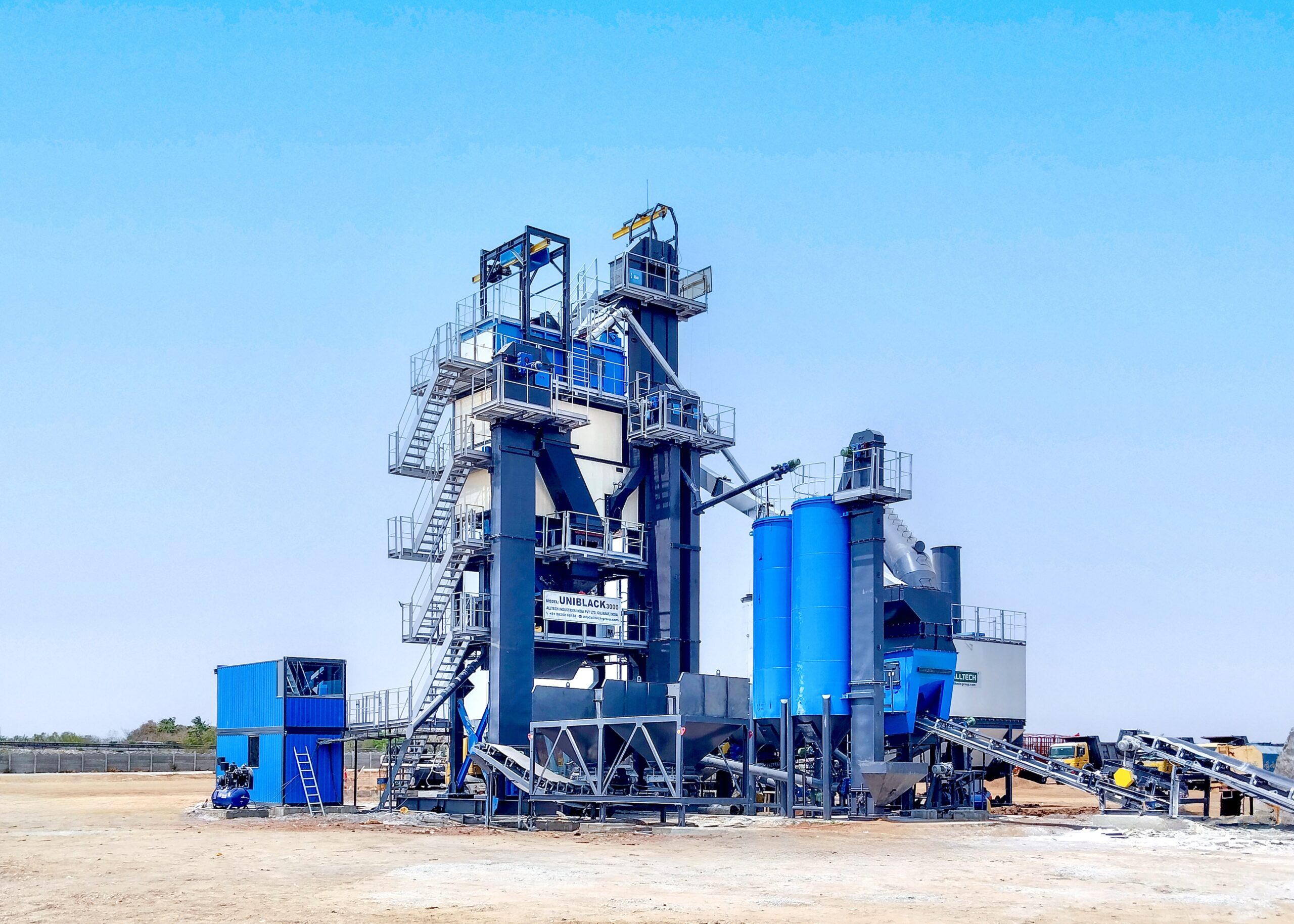 asphalt batch mix plant 180 tph