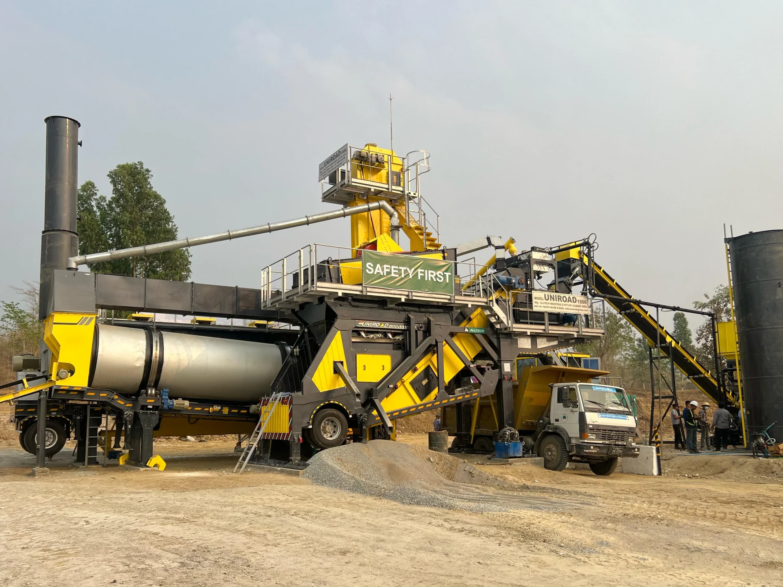 asphalt portable plant