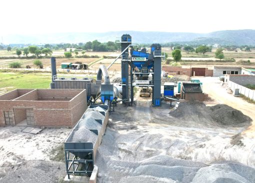 batch type hot mix plant