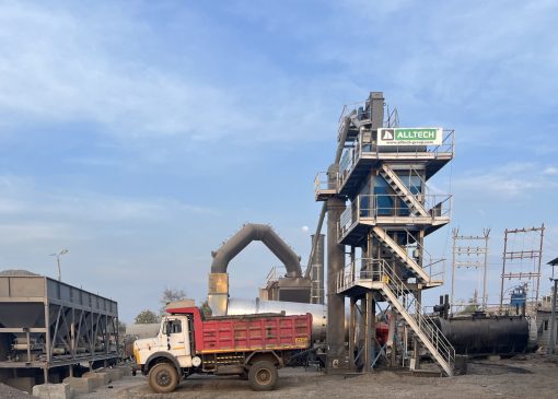 batch type hot mix plant