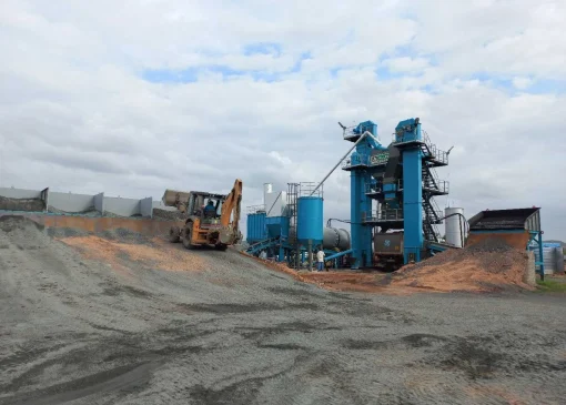 batch type hot mix plant manufacturer in india