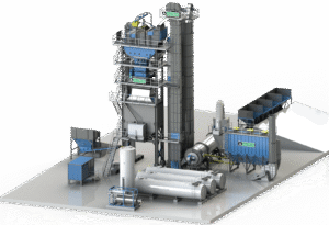 Asphalt Plant Render Image