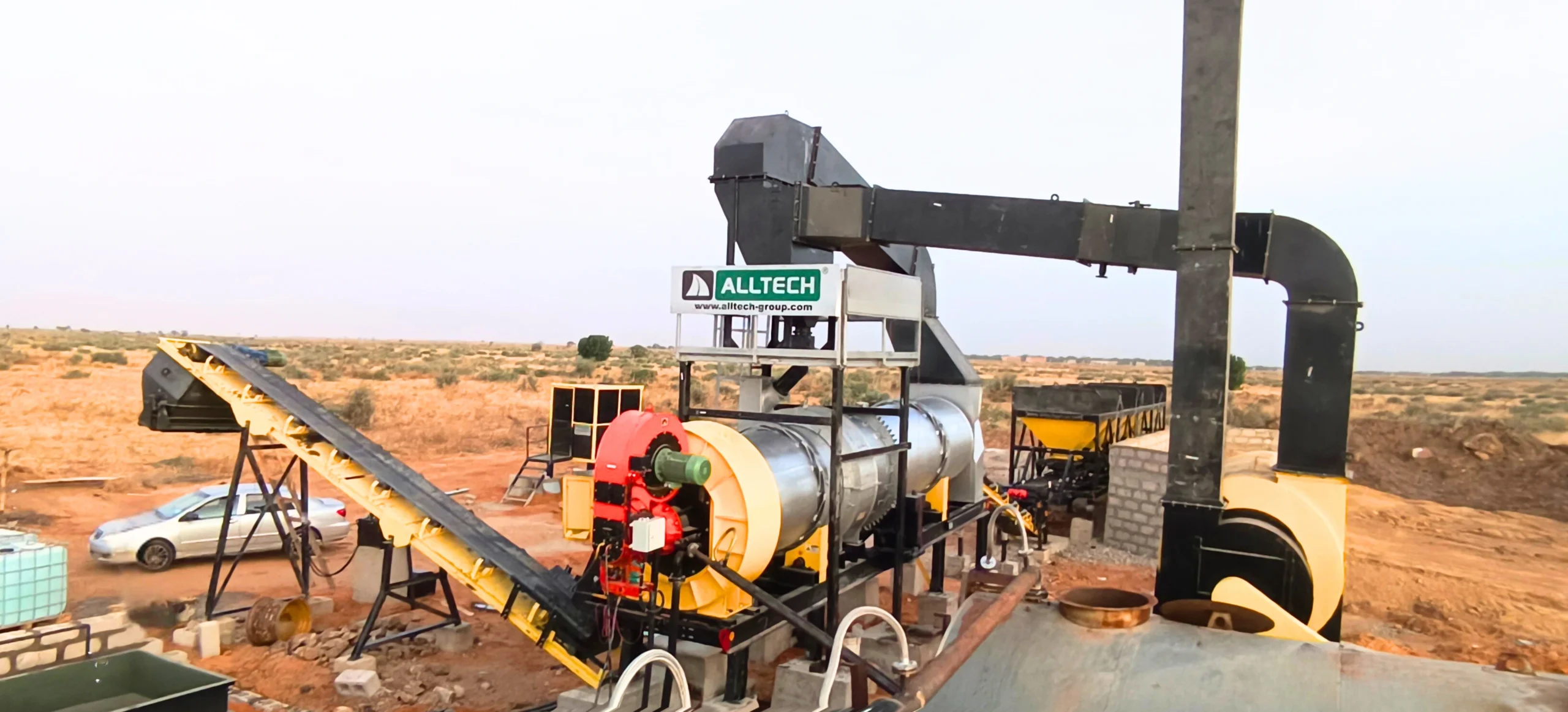 counter flow drum mix plant manufacturing