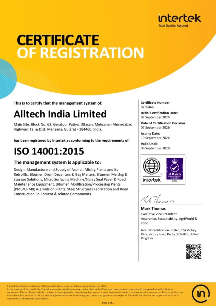 ISO 14001:2015 – Environmental Management